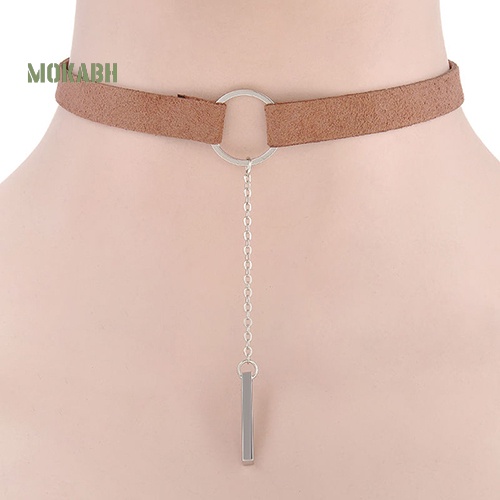 Vòng Cổ Choker Bằng Nhung Mặt Tròn Thời Trang Cho Nữ