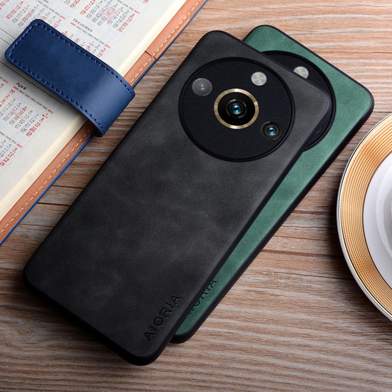 Ốp Điện Thoại Da Nhám Cho Oppo realme 11 pro plus realme 11 pro