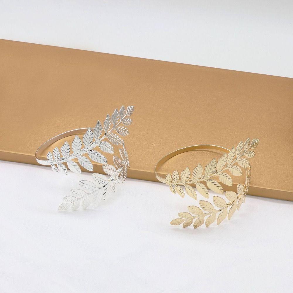 Vòng Đeo Cánh Tay Hình Lá Olive / Lá Laurel / Hy Lạp Điều Chỉnh Được Thời Trang Vintage Thích Hợp Làm Quà Tặng