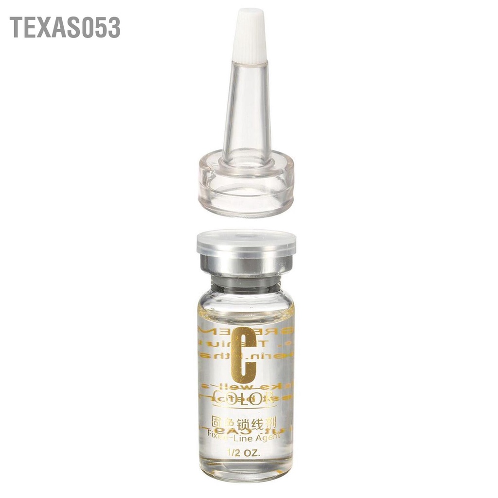 Texas053 Chất cố định sắc tố Microblading Ngăn ngừa phai màu Mực xăm lỏng khóa cho lông mày Môi