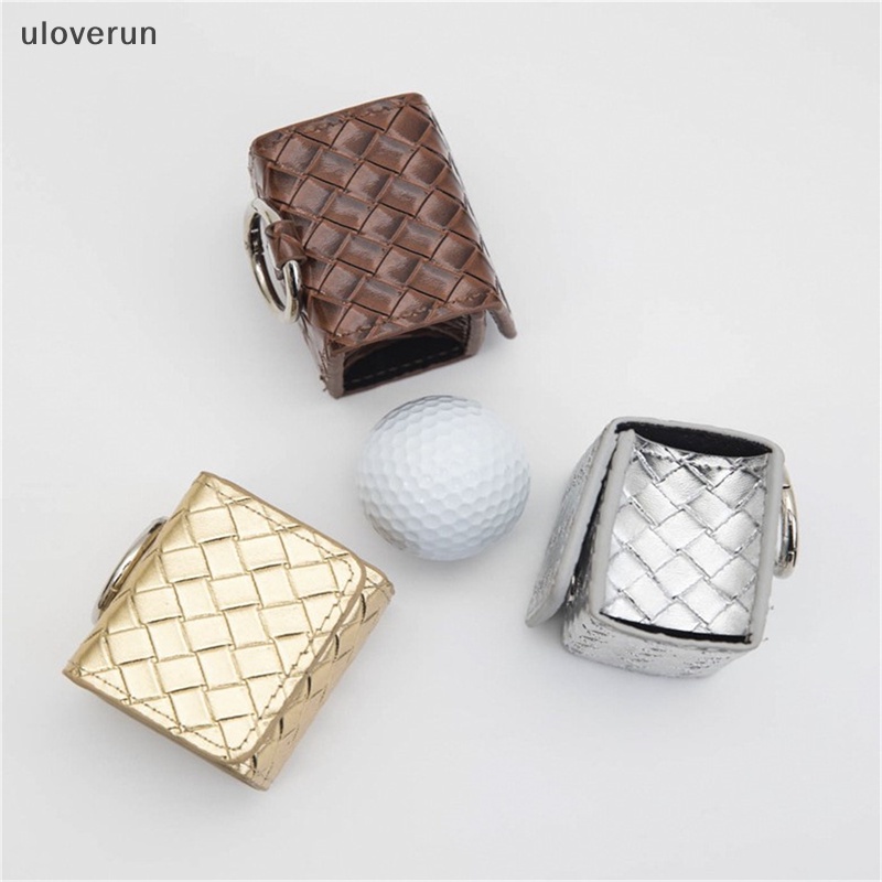 Túi Đeo Hông Đựng Bóng Golf Bằng Da PU Chống Thấm Nước Tiện Dụng