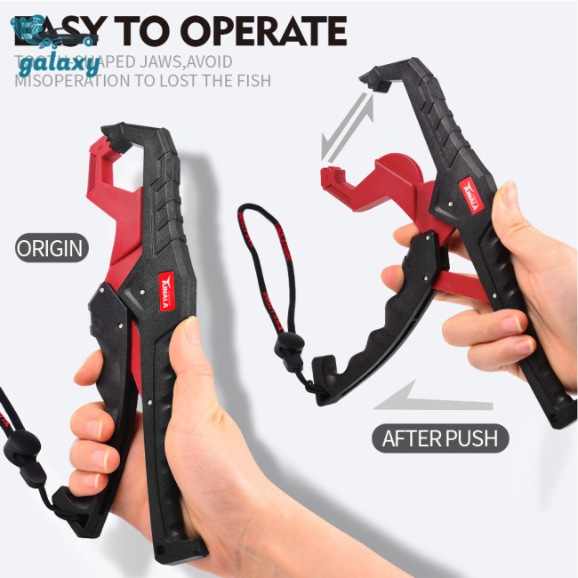 Galaxy Dụng Cụ Kẹp Cá Bằng Sợi Thủy Tinh Chống Nước Chống Ăn Mòn Có Dây Đeo