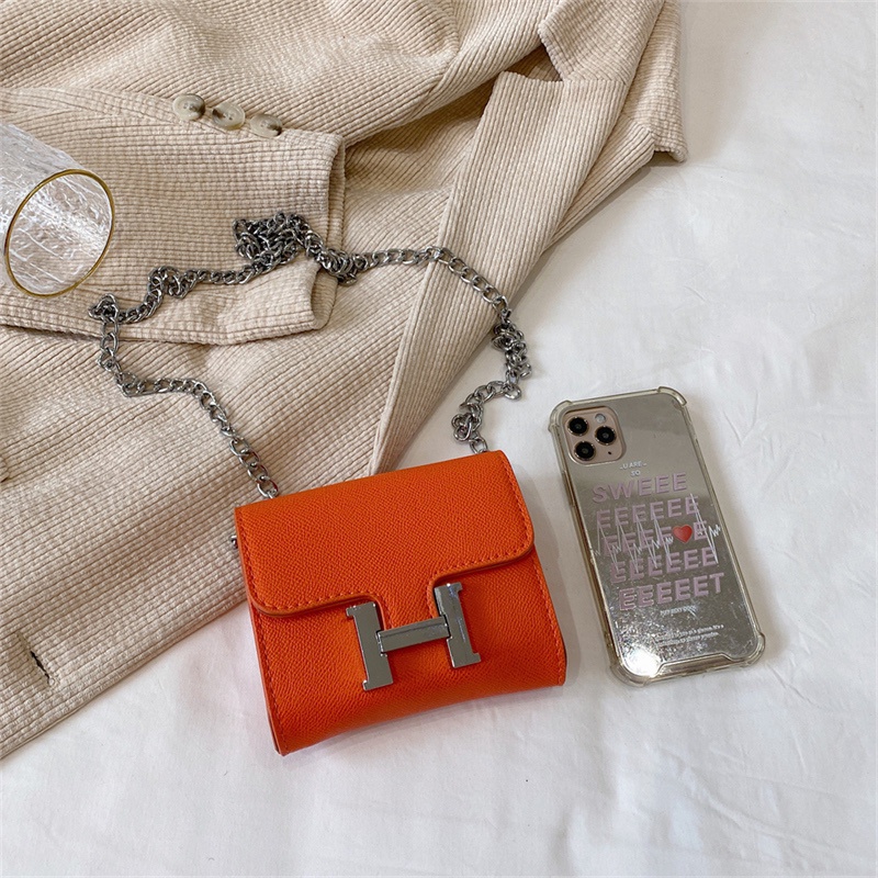 Túi Đeo Chéo HM 2023 Dáng Vuông Mini Màu Trơn Đơn Giản Sang Trọng