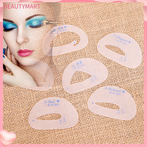 Set 6 Khuôn Hỗ Trợ Đánh Phấn Mắt Khói Làm Đẹp Tiện Dụng