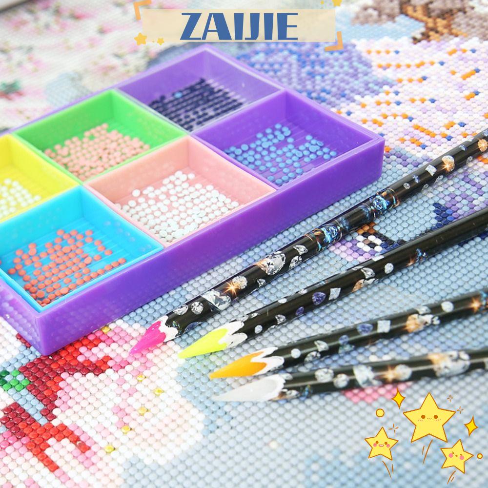 Bút Sáp Đánh Bóng Móng Tay Zaijie 24 Điểm Chuyên Dụng Cho Thêu Họa Tiết
