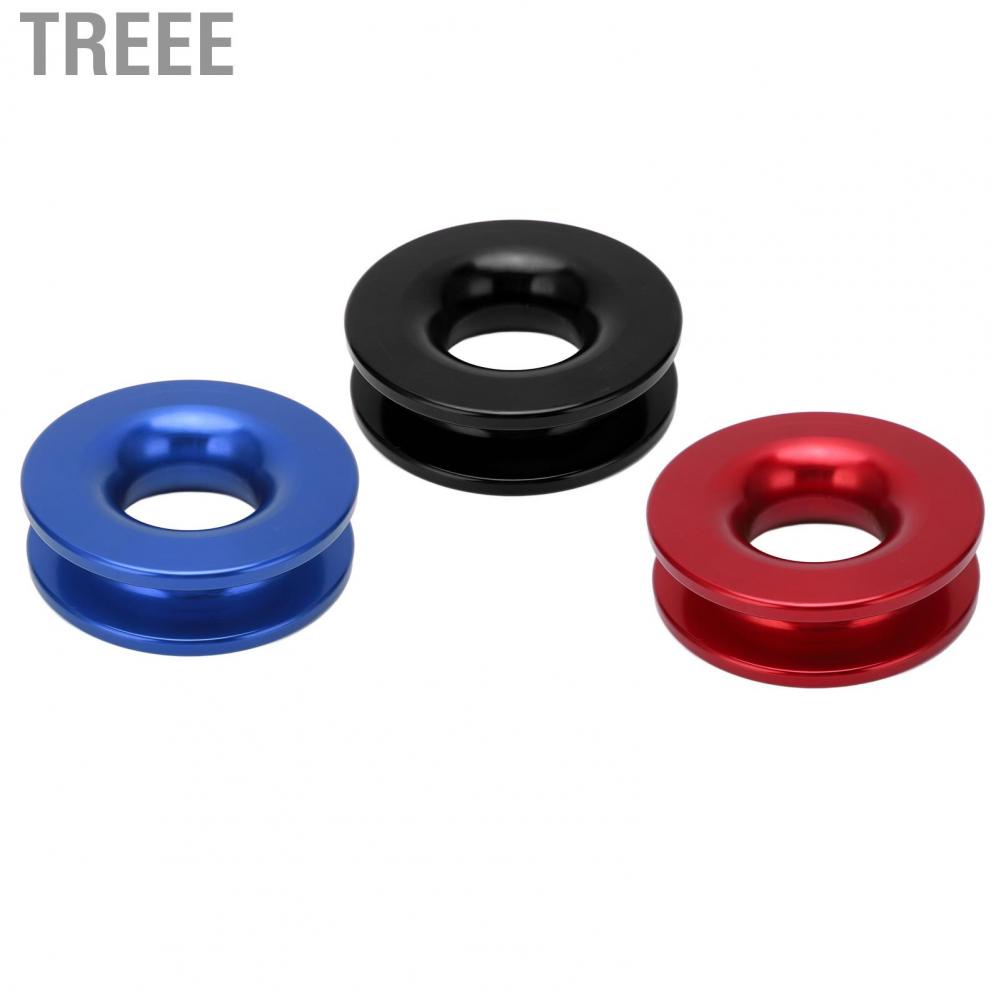 Treee Soft Shackle Recovery Ring  Lightweight 41000lbs Breaking Strength Winch Functional for Trailers SUVs Trucks