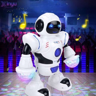 Đồ chơi, Robot nhảy múa không gian xoay ba chiều Đèn đầy màu sắc