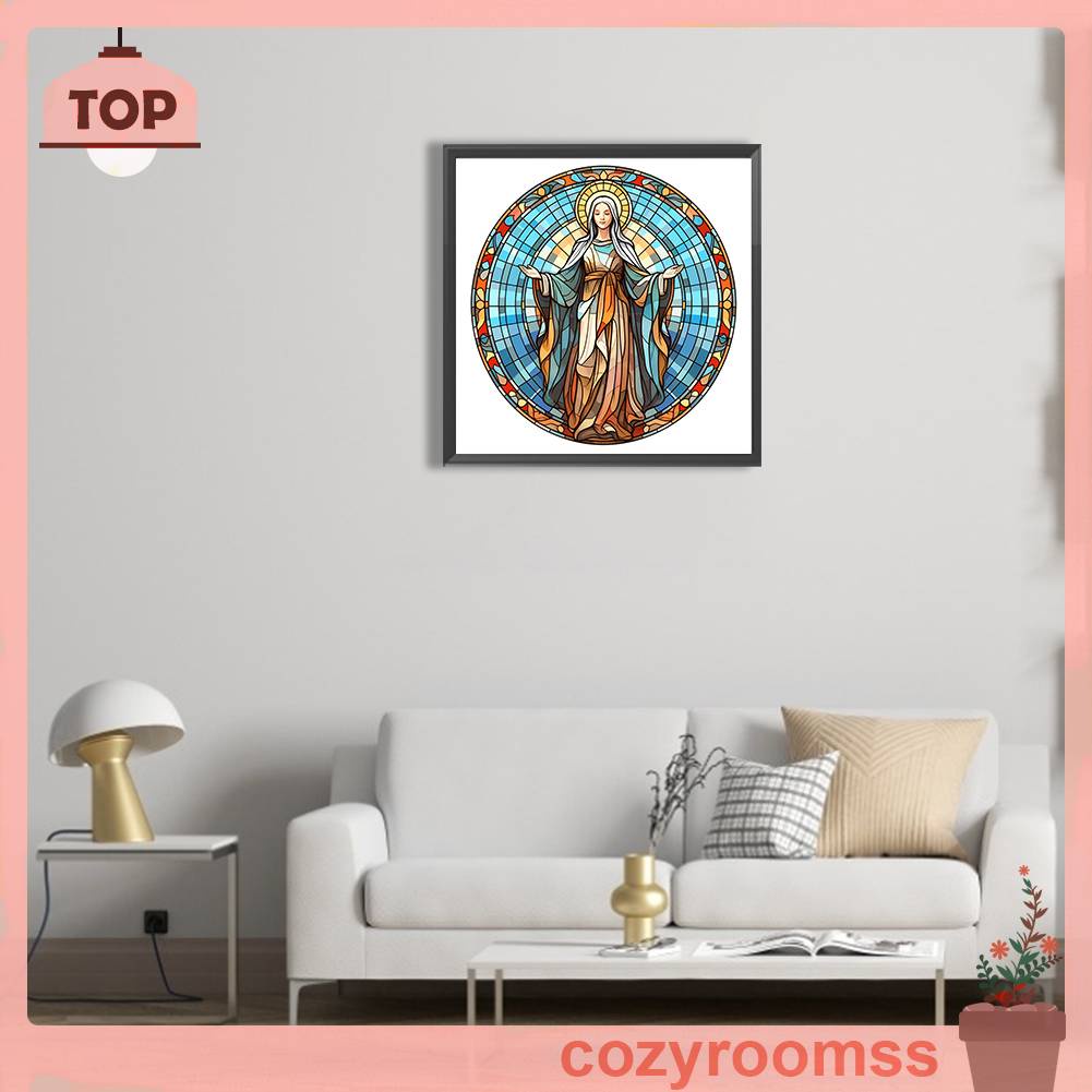 Tranh Đính Đá Kim Cương Toàn Bộ 5D DIY Hình Chúa Jesus