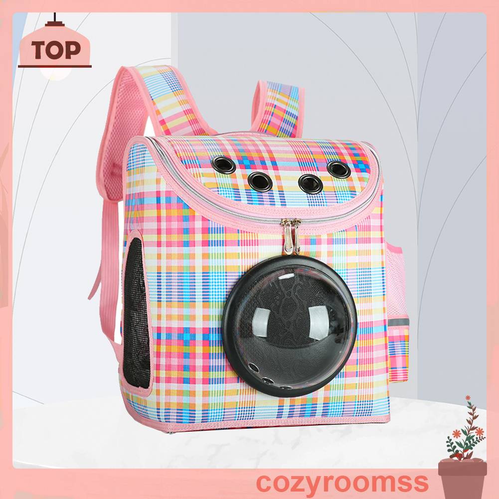 Ba Lô Địu Thú Cưng Thiết Kế Trong Suốt Thoáng Khí Tiện Dụng