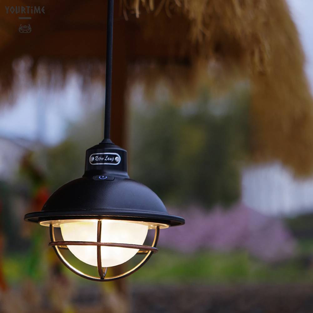 Đèn LED Cắm Trại Chống Thấm Nước Phong Cách Vintage