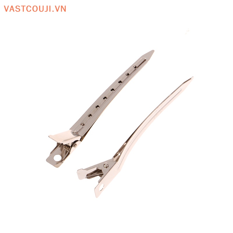Set 10 Kẹp Tóc Tạo Kiểu DIY Bằng Kim Loại Chuyên Dụng Cho Salon
