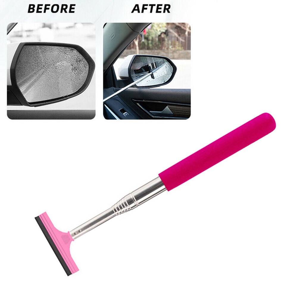 Cần Gạt Nước Chống Chói Màu Đen Hồng Cho Kính Chiếu Hậu Xe Hơi