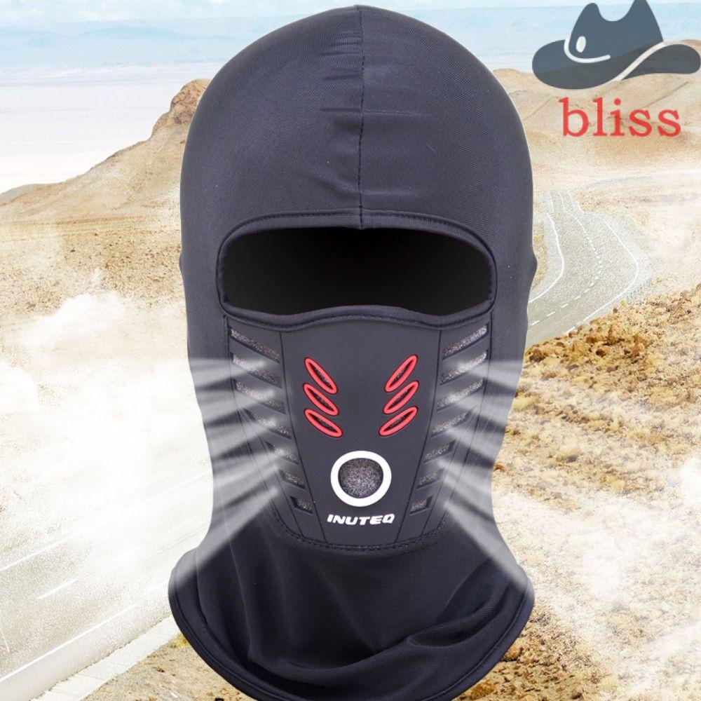 Khẩu Trang Balaclava Bằng Lụa Lạnh Thoáng Khí Chống Tia UV Bảo Vệ Mặt Cho Nam