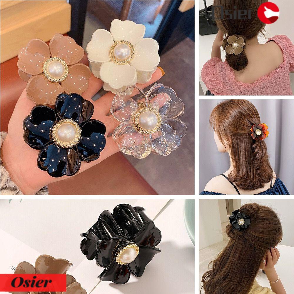 Kẹp TóC HìNh Hoa ĐíNh Kim Cương Giả ThờI Trang Cho Nữ