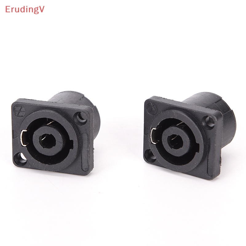 Set 10 Ổ Cắm Âm Thanh 4 Chấu Nối Dây Cáp Tương Thích Với jack Cắm