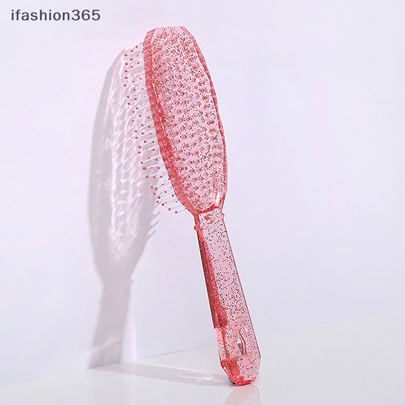 Lược Chải Tóc 8 Hàng Tạo Kiểu Tóc Xoăn Thẳng Mát Xa Da Đầu Dành Cho Nữ ifashion365