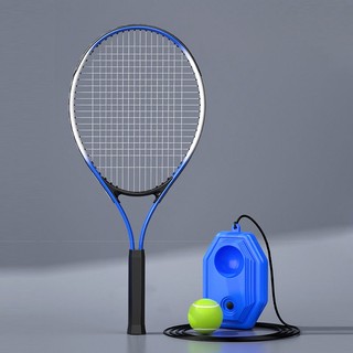 Enlee bộ dụng cụ huấn luyện tennis; bộ vợt tennis đơn; đế cố định & dây buộc