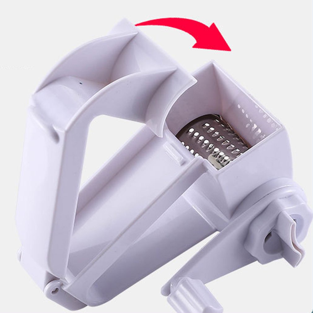 =Christmas=Multipurpose Rotary Cheese Grater Handheld Cheese Grinder For Parmesan Cheddar