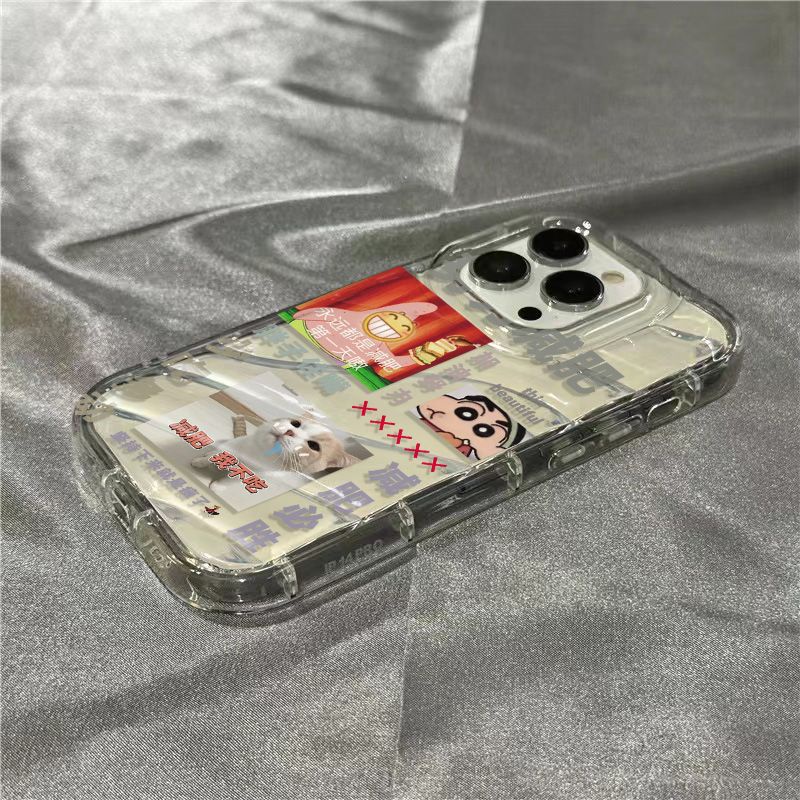 Ốp điện thoại iPhone14promax11 đáng yêu/71312 vỏ mềm trong suốt/Paidahstar/xr Apple 8plussins QHQY