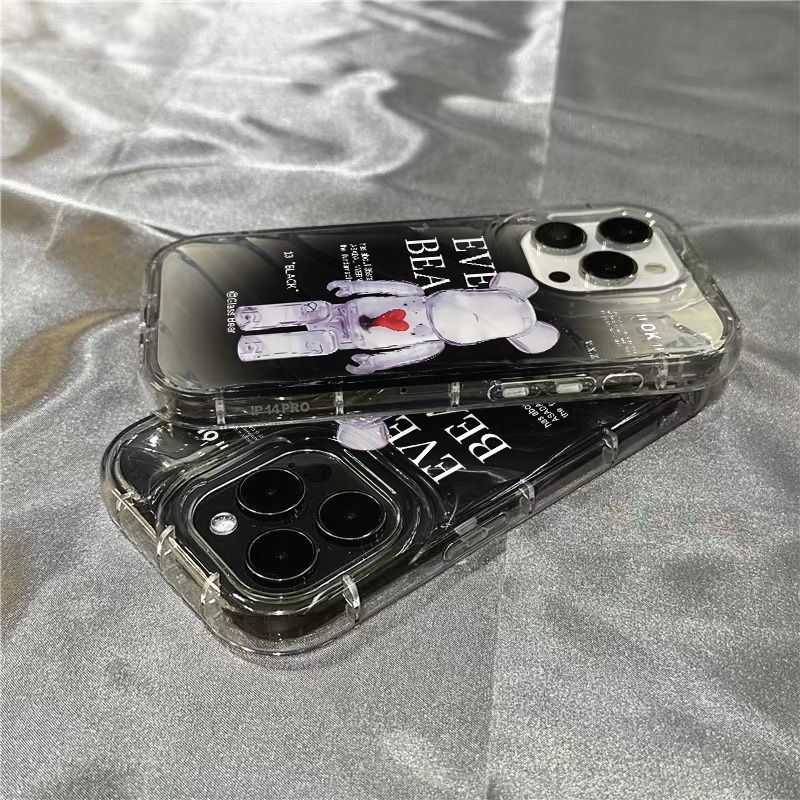 Ốp Điện Thoại Trong Suốt In Hoạ Tiết Sins / Dễ Thương Xinh Xắn Dành Cho Iphone xr111312Ốp Điện Thoại Dẻo Họa Tiết Hoạt Hình Chú Gấu Violent Dễ Thương Cho Iphone14Promax 8 / 7Iphone14
