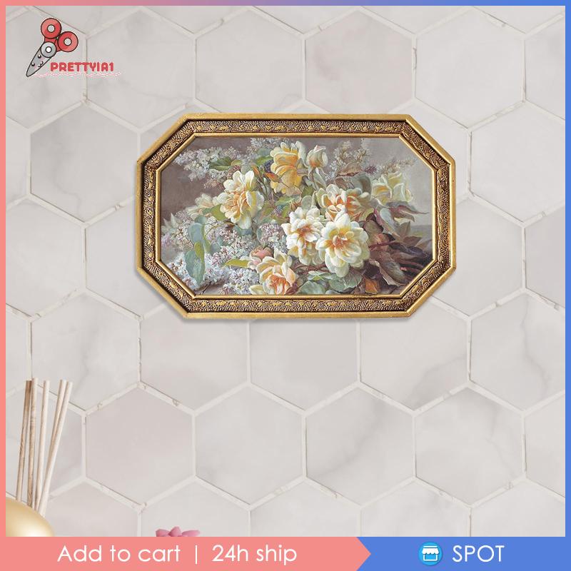 1 [Prettyia1] Khung Ảnh Phong Cách Cổ Điển Trang Trí Đám Cưới / Nhà Ở / Văn Phòng