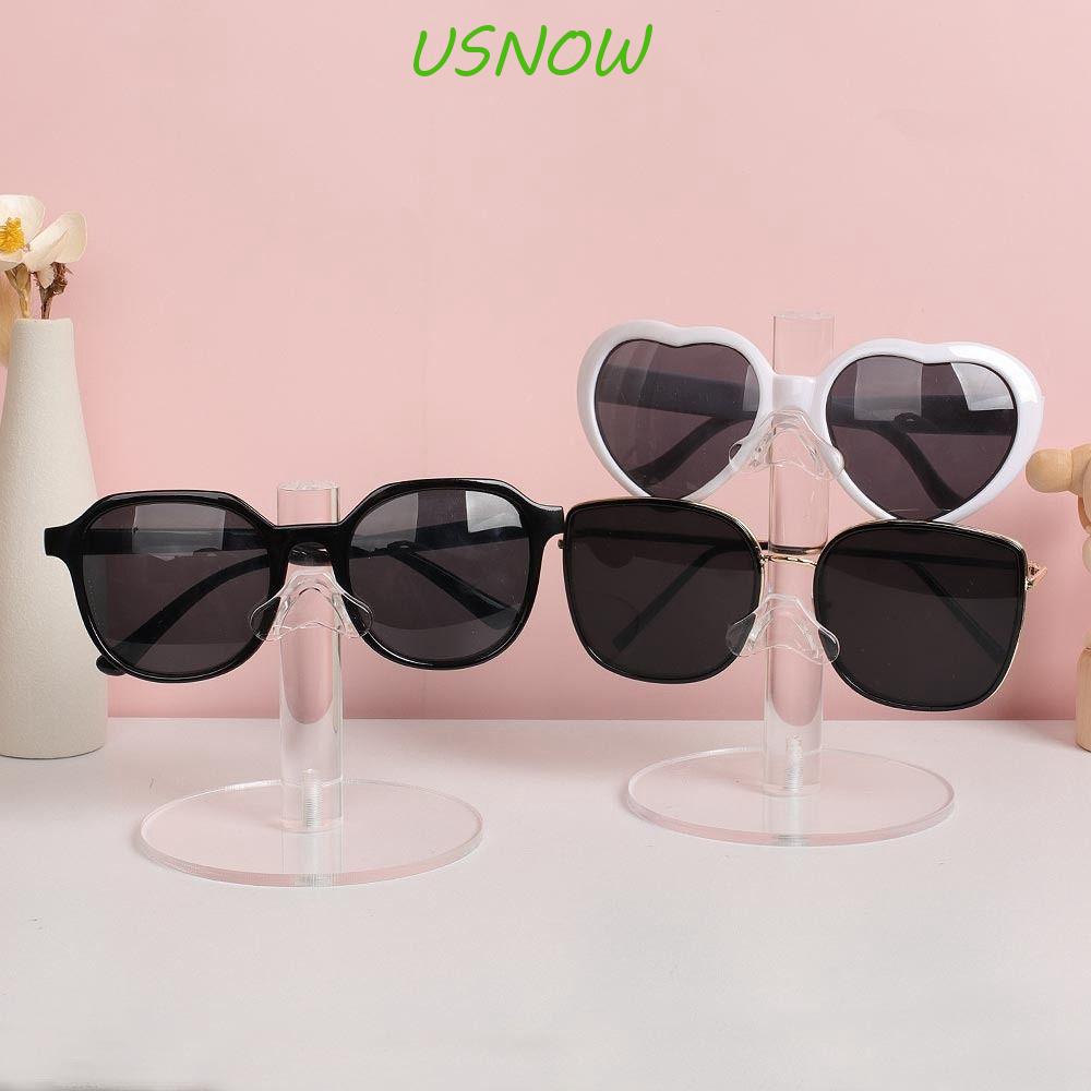 USNOW Giá Đỡ Trưng Bày Mắt Kính Bằng Acrylic Trong Suốt Độc Đáo Trang Trí Nhà Cửa DIY