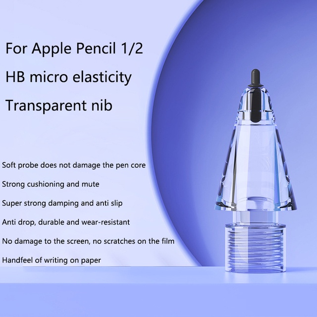 Đầu Thay Thế Cho Bút Cảm Ứng apple pencil 1 / 2 ipad 1 / 2 Chất Lượng Cao
