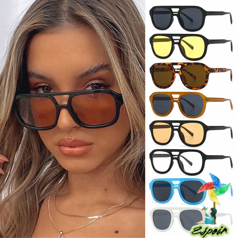 ESPO Kính Mát Chống Tia UV400 Họa Tiết Da Báo