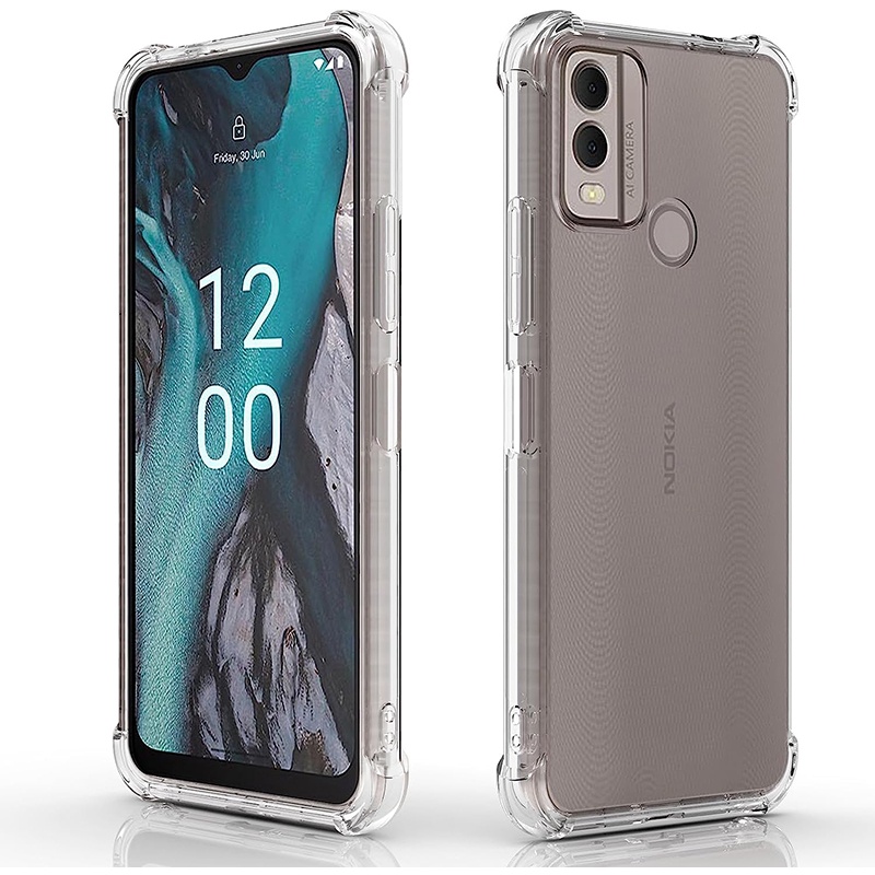Dành Cho Nokia C22 C32 C300 C200 C30 C12 C12 Pro C21 Plus XR21 XR20 Crystal Clear Cover Chống Trầy X