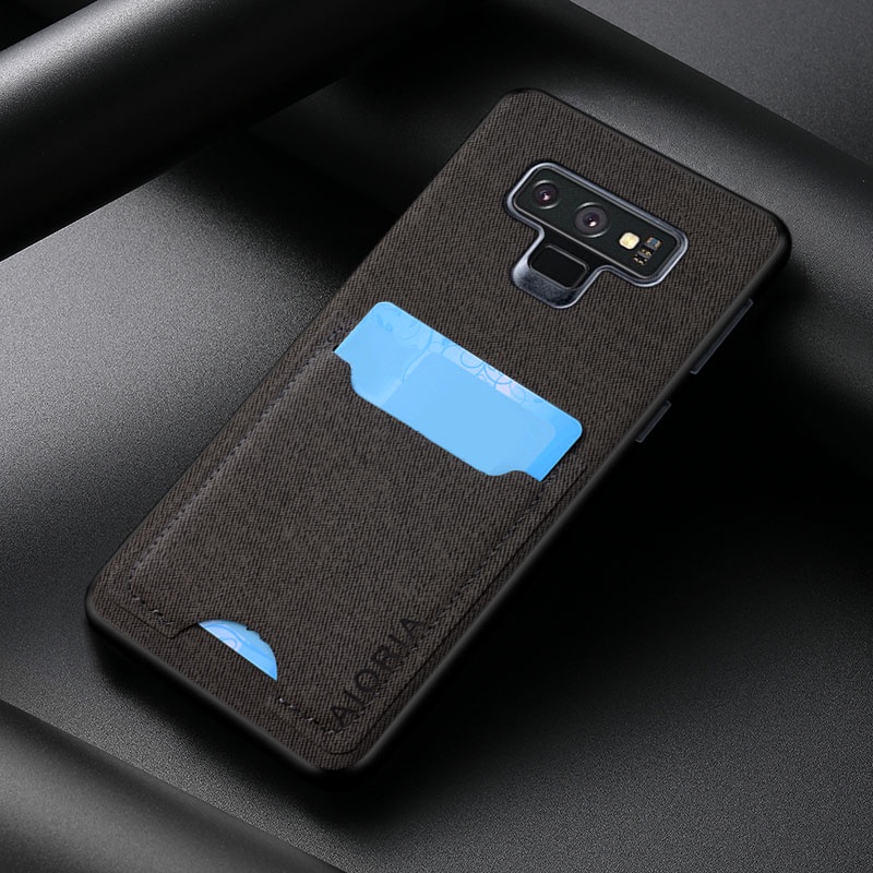 Ốp Bao Da Điện Thoại Màu Trơn Đơn Giản Cho samsung galaxy note 9 galaxy note 9