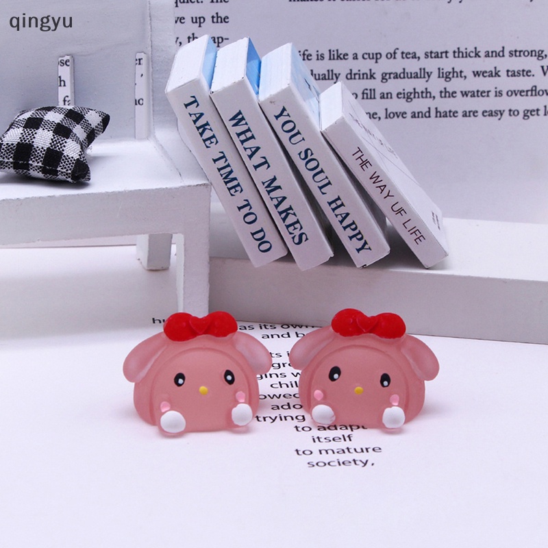 Bộ 5 Thỏ Dạ Quang Ba Chiều Dễ Thương Dùng Trang Trí DIY