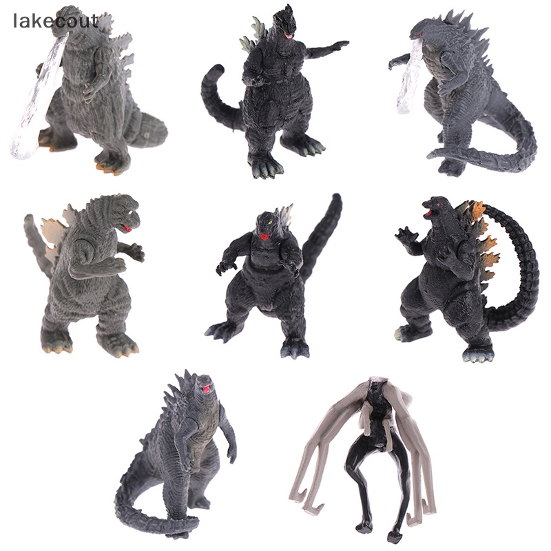 Set 8 Mô Hình Đồ Chơi Godzilla Vs Kong 5cm