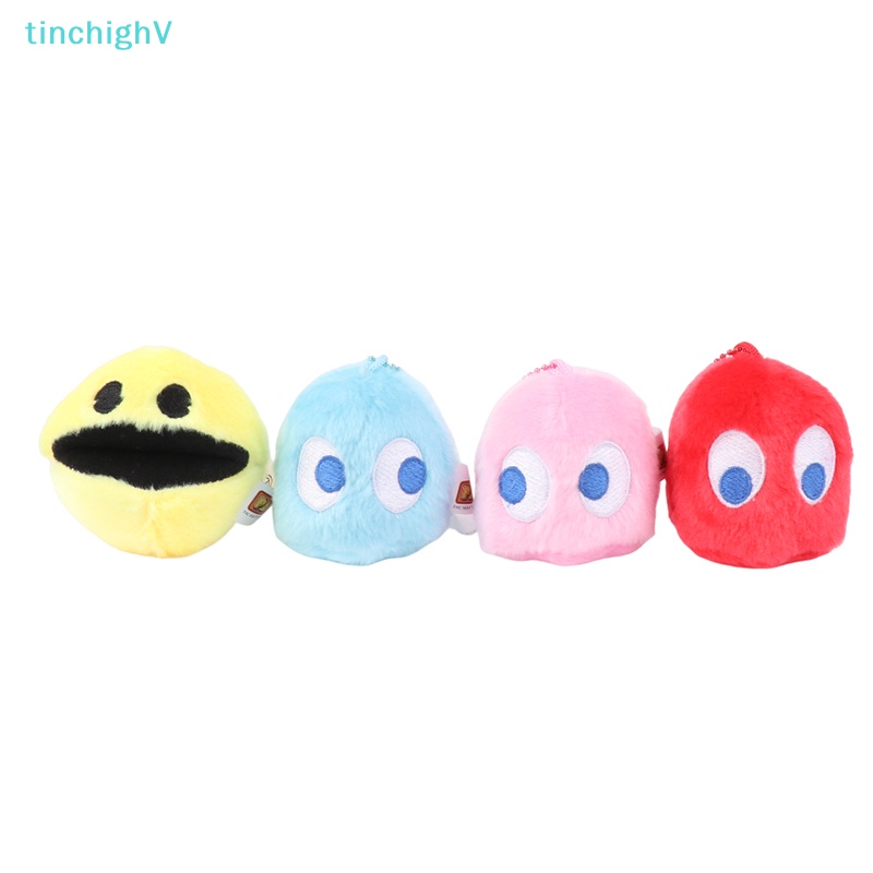 [TinchighV] Móc Khóa Hình Búp Bê PacMan Nhồi Bông Mềm Mại Dễ Thương Phụ Kiện Túi Xách Xe Hơi Đồ Chơi Trẻ Em [Mới]