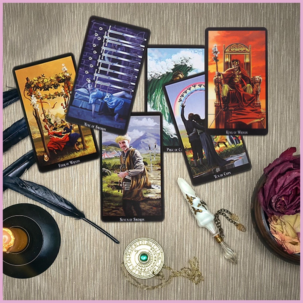 Bộ Bài Tarot Bằng Giấy In Hình shinvn shinvn
