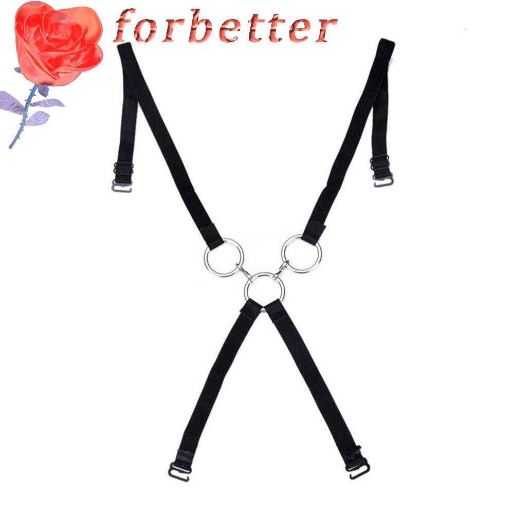 FORBETTER Đai Đeo Ngực Màu Đen Chuyên Dụng Cho Nữ