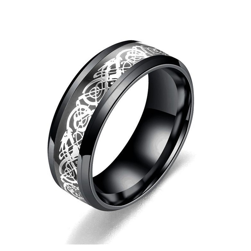 Ygt Nhẫn Thép Không Gỉ Nhiều Màu Size 6-11