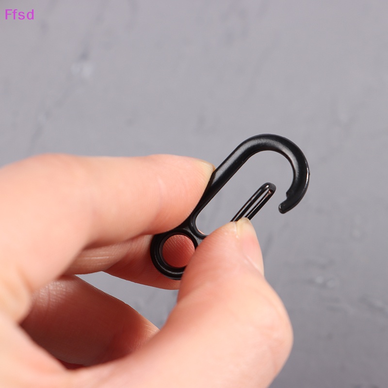 {Ffsd} Set 5 Móc Khóa Kẹp Tôm Hùm Mini Bằng Hợp Kim Dùng Đi Cắm Trại Ngoài Trời