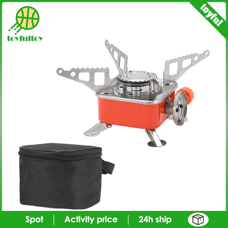 Bếp Gas Siêu Nhẹ Kèm Hộp Đựng Dùng Khi Đi Câu Cá / Cắm Trại