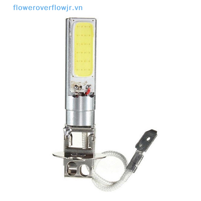 2 Bóng Đèn Pha Chống Sương Mù H3 COB 6000K 12V Ánh Sáng Trắng Mới Cho Xe Hơi Áo Khoác Phao Thời Trang Trẻ Trung Cá Tính