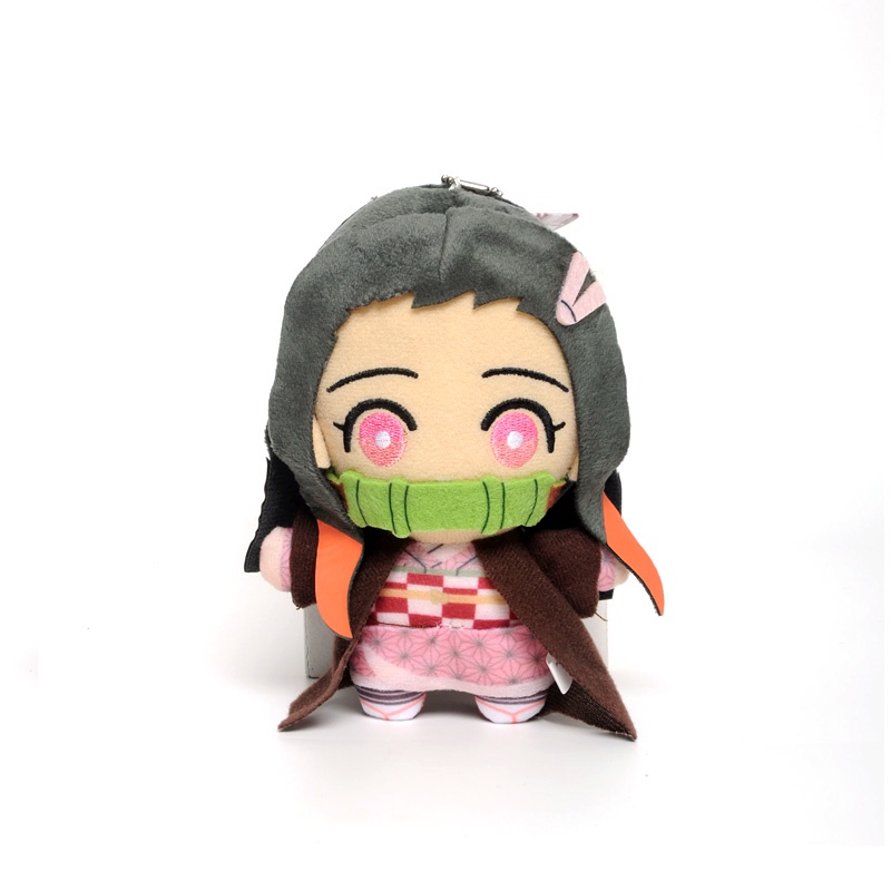 Thú Nhồi Bông Hình Nhân Vật Anime Demon Slayer Akaza Rui Iguro Obanai Tanjirou Kamado Nezuko Agatsuma Zenitsu 15cm
