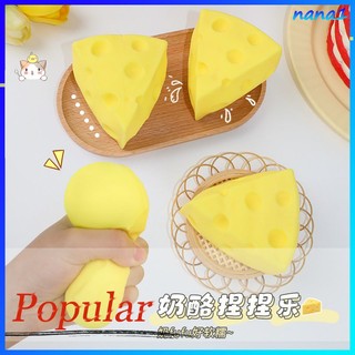 1 đồ chơi squishy hình miếng phô mai dễ thương