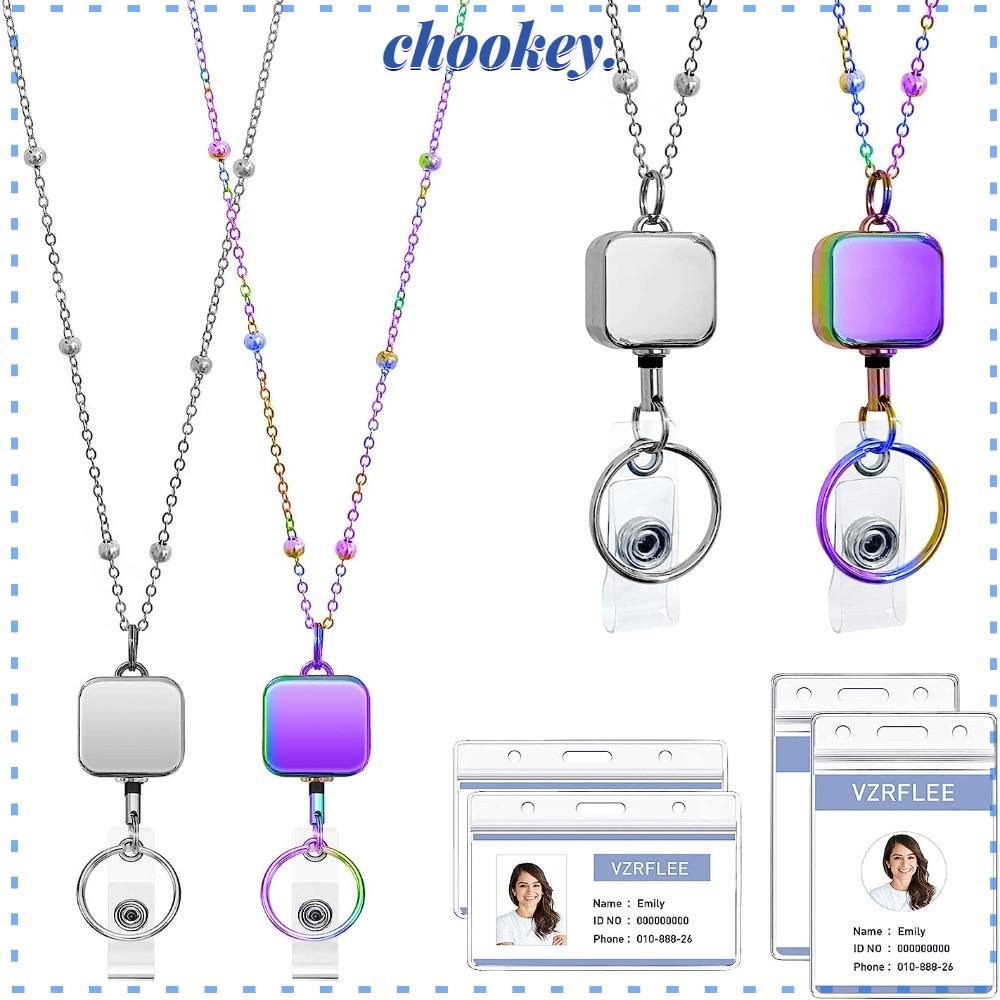 Móc Khóa Dây Kẹp Giữ Thẻ Id / Chìa Khóa Đa Ứng Dụng