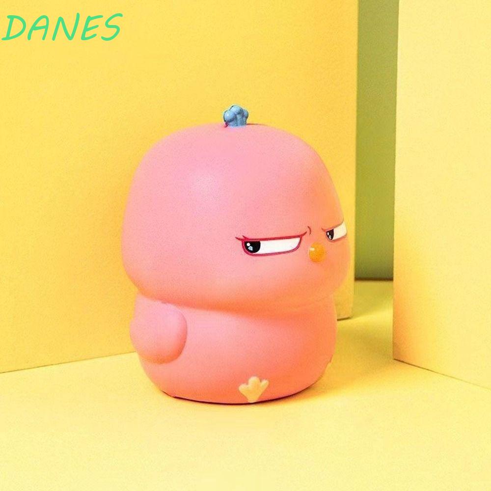 DANES Đồ Chơi Bóp Hình Con Gà Bằng PU Giúp Giảm Căng Thẳng