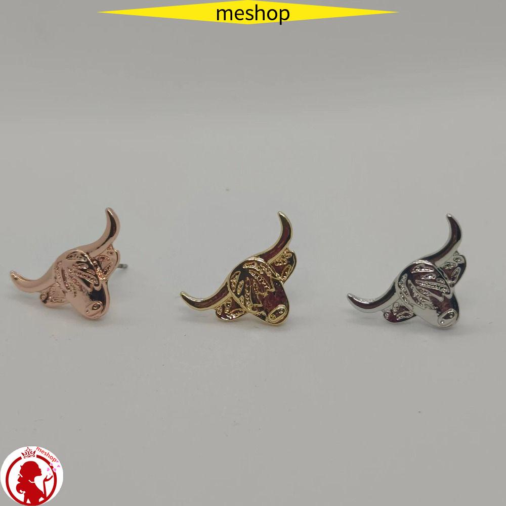 ME Bông Tai Hình Bò Sữa Bằng Hợp Kim Phong Cách Retro Scottish Dành Cho Nữ