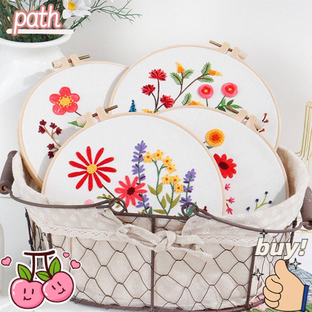 PATH Bộ Dụng Cụ Thêu Hoa Thủ Công Tiện Dụng