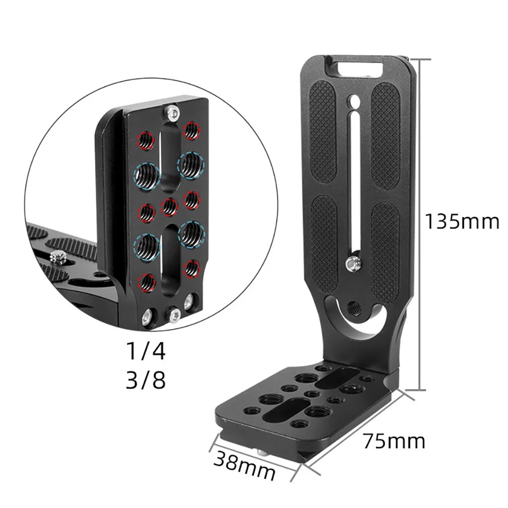 Feiyuhao Đĩa Tháo Lắp Nhanh Hình Chữ L Cho Chân Máy Ảnh