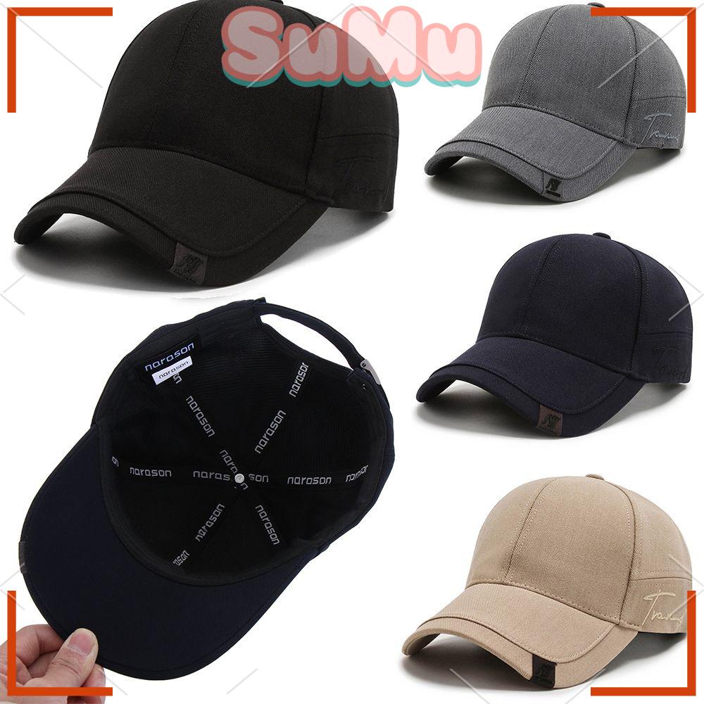 SUMU Mũ Lưỡi Trai Chống Nắng Thiết Kế Đơn Giản Cho Nam