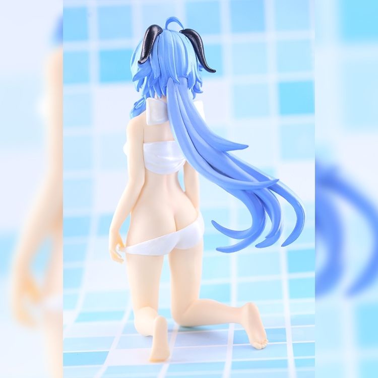 Yuanshen Genshin Mô Hình Nhân Vật Ganyu Hai Chiều Thủ Công Mini Cao Cấp