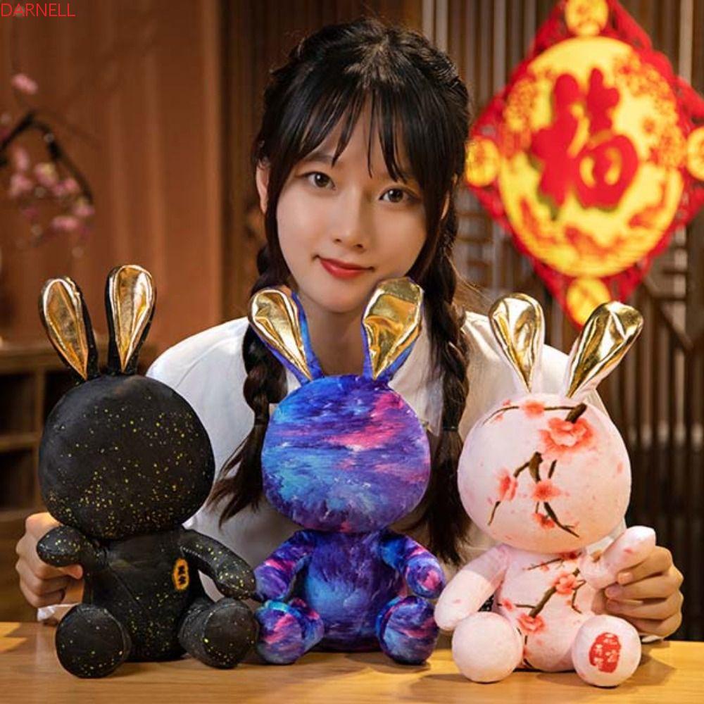 Thỏ Nhồi Bông Dễ Thương Phong Cách Trung Hoa
