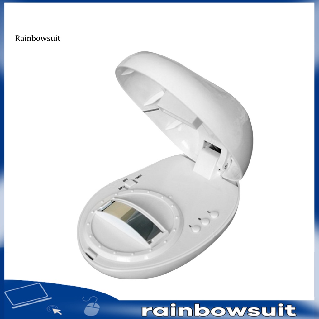 Đèn Chiếu Cầu Vồng ABS RGB Năng Lượng Thấp Hình Quả Trứng Sáng Tạo Dành Cho Phòng Ngủ